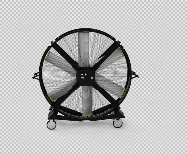 Buy cheap Portable Stand Mobile Industrial Ceiling Fans Brushless DC Motor Waterproof Air Cooling from wholesalers