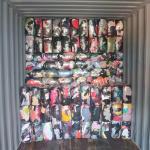 Cut reused Recycled Cotton Knit Fabric Scrap Cotton Fabric For Wiping Rags waste