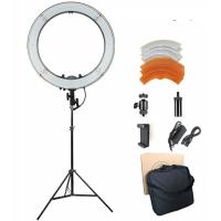 Buy cheap 18 inches 3200-5600K Dimmable LED Ring Light Kit for Portrait Makeup Video product