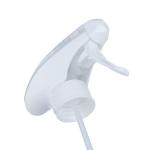 Highly Customizable Pump Spray Bottle Parts 28/410 White Frosted Trigger