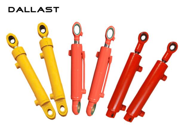 Chromed High Pressure Hydraulic Cylinder 20-400 mm Shaft Diameter for Garbage