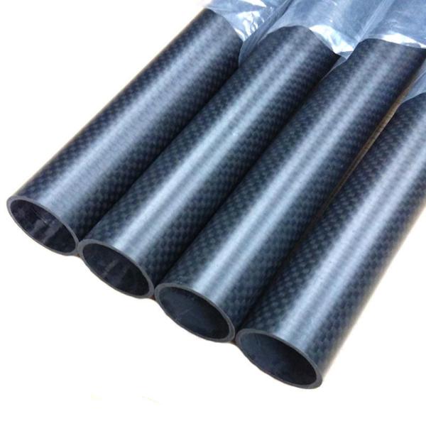 Buy cheap High Resistance Lightweight Strong Custom 1K 3K Carbon Fiber Tubes from wholesalers