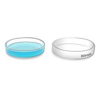 Buy cheap Lab Suspension 60 X 15 Mm Petri Dish Cell Culture TC Treated Non Treated Petri product