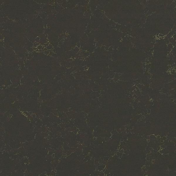 Buy cheap Big Slab Kitchen Cabinet Quartz Stone Brown Quartz Stone With Leather Surface from wholesalers