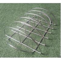 Buy cheap 38x21.5x11cm BBQ Grill Accessories , 304 Stainless Steel Smoker Rib Rack product