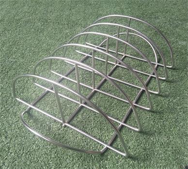 Buy cheap 38x21.5x11cm BBQ Grill Accessories , 304 Stainless Steel Smoker Rib Rack from wholesalers