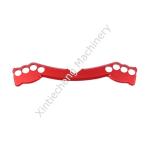 CNC 6063 Aluminum Parts Processing Custom Sports Equipment Parts Red Oxidation