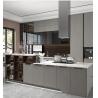 Buy cheap Modern 2.5M L Shape Island Kitchen Cabinets With One Wall Of Cabinets And An Island from wholesalers