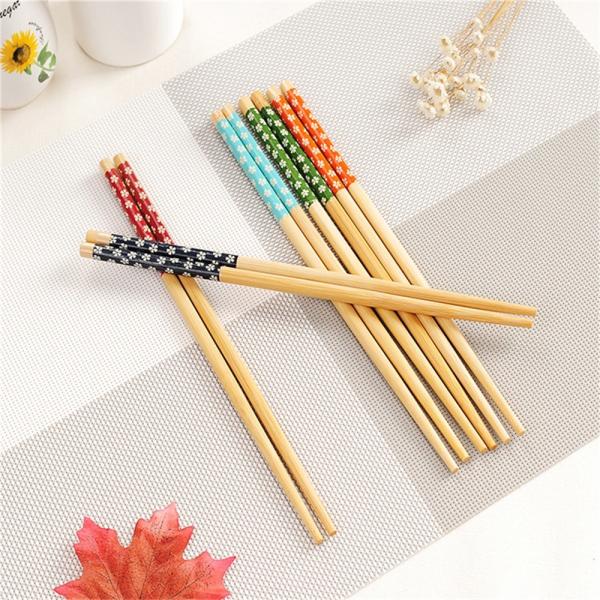 Buy cheap 24cm Food Store Reusable Bamboo Chopsticks Long sticks No Knot from wholesalers