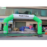 Buy cheap Commercial Inflatable Start Finish Arch Fireproof Durable Custom Logo product