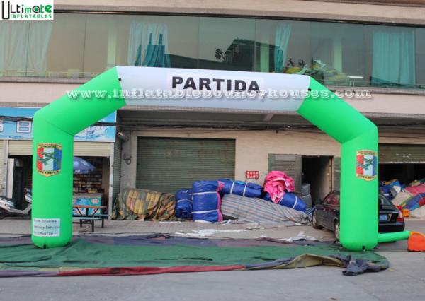 Buy cheap Commercial Inflatable Start Finish Arch Fireproof Durable Custom Logo from wholesalers