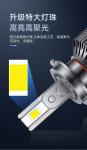 Car Headlight A4 LED Light Bulbs 4950LM 55W 55 Mil*6 Chip Retrofit Custom
