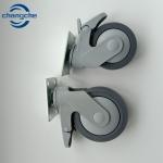 Portable Medical Caster Wheels 4 Inch Castor For Hospital Trolleys