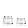 Buy cheap Thick Wall Wide Mouth Plastic Containers 30ml 50ml Eco Friendly Cosmetic Jar Container from wholesalers