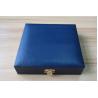 Buy cheap Plastic Badge Boxes, wrapped in Leatherette Paper from wholesalers