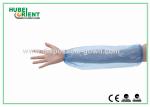 Waterproof Polythene Disposable Arm Sleeves / non-toxic Disposable PE Oversleeve