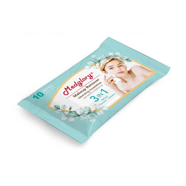 Buy cheap 10pcs Makeup Remover Wipes Mixed Skin Lime Detoxifying Cleansing Soothing from wholesalers