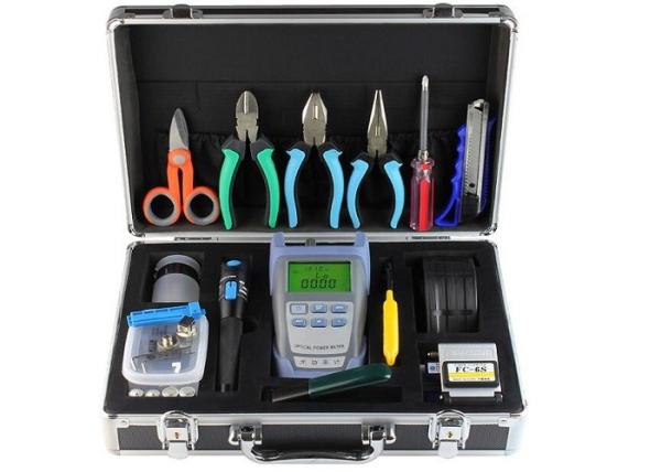 Buy cheap FTTh Fiber Optic Tools Black Fiber Optic Splicing Tools Kits Waterproof Junction Box from wholesalers