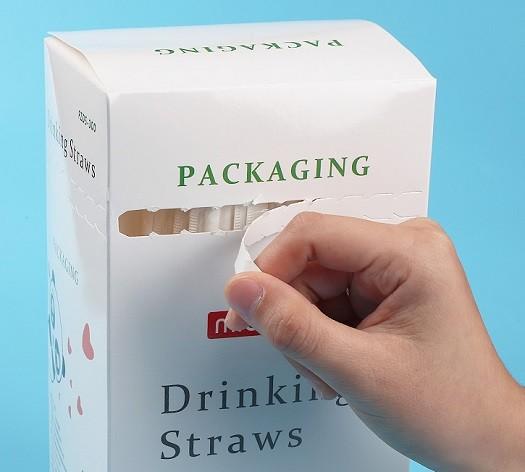 Buy cheap Recyclable Decorative Paper Drinking Straws Colorful Home Party Paper Straws from wholesalers