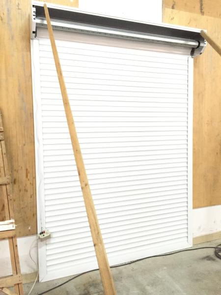 Quality Metal Hurricane Rated Roll Up Doors , High Security Motorized Rolling Door for sale
