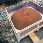 Charcoal Wood Burning Carbon Corten Steel BBQ Firepit Backyard Outdoor