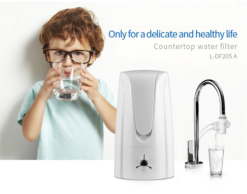 Wellblue Energy Drink Countertop Direct Drinking Alkaline Water Filter Purifier