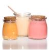 Buy cheap Cheese Glass Pudding Jars Rubber Sealed 50ml 150ml 200ml from wholesalers