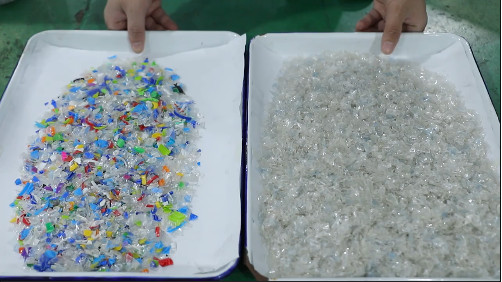 Optical CCD Plastic Color Sorter For Plastic Recycling Processing Machine 2 Year Warranty