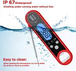 Buy cheap Instant Read Waterproof Probe Thermometer 360 Degree Rotating Bottle Opener from wholesalers