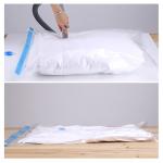 Blue 80cmx100cm Travel Vacuum Suction Storage Bags