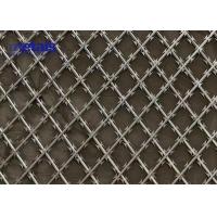 Buy cheap BTO-22 Concertina Razor Coil Fencing Galvanized Military Concertina Wire CBT-65 product
