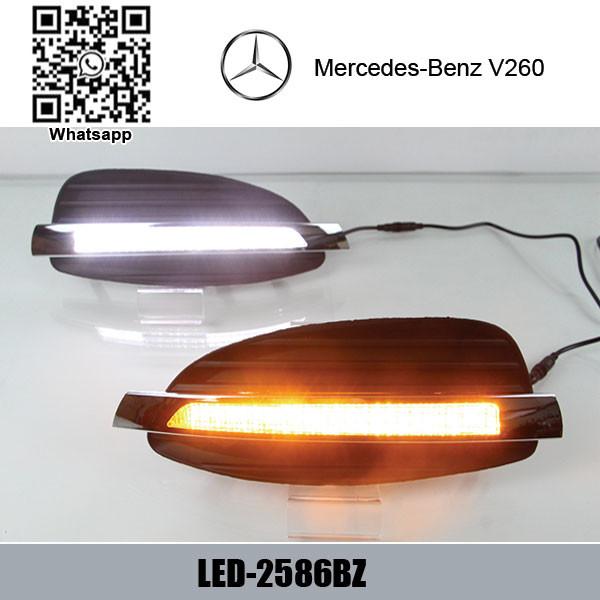 Buy cheap Mercedes-Benz V260 DRL Car LED Daytime Running Lights autobody parts from wholesalers
