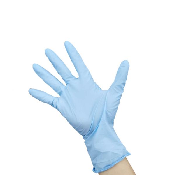 Buy cheap Home Depot Powder Free Blue Nitrile Gloves from wholesalers