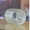 Buy cheap Heavy Duty Foot Pillar Glass Candle Holders , Clear Glass Candle Holders As Flower Vase from wholesalers