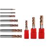 Buy cheap Micro Grain Size Solid Carbide High Feed End Mill , Metal Milling Bits Acid Resistance from wholesalers
