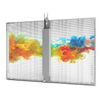 Buy cheap Full Color 3.9mm Transparent LED Video Wall Glass Window product