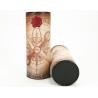 Buy cheap 126.9g SGS Corrugated Paper Cylinder Box 9cm*18cm Size for wine from wholesalers