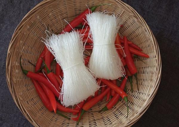 Buy cheap 50g 1.76oz Instant Starch Mung Bean Glass Noodles Healthy from wholesalers