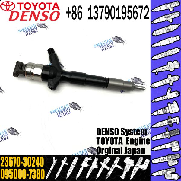 Buy cheap 095000-7380 TOYOTA Fuel Injector Common Rail Injector For Toyota HIACE HILUX 2.5D from wholesalers