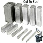 310 303 Brushed Stainless Steel Flat Bar Mirror 10mm Solid Square