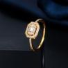 Buy cheap Princess Tiara Crown Sparkling Love Heart CZ Rings for Women Engagement Jewelry Square CZ Ring Jewelry from wholesalers