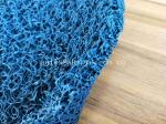 Dark Grey Plastic Printed Waterproof PVC Floor Mat / Anti - Fatigue Rubber