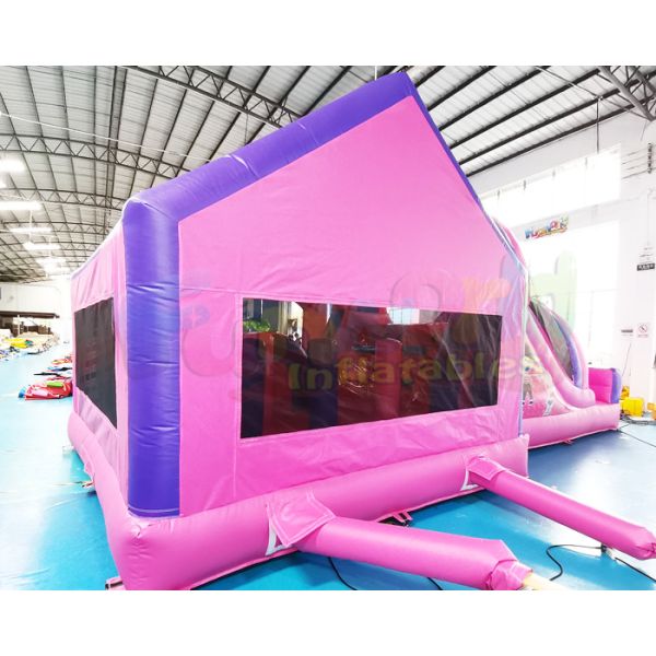 1000D PVC Commercial Combo Bounce House Playground Doll Bouncy Castle