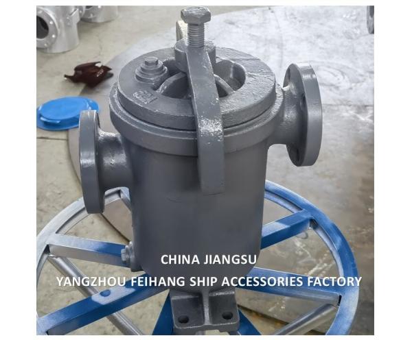 Buy cheap MARINE SINGLE OIL FILTER BODY CAST IRON WITH STAINLESS STEEL FILTER ELEMENT MODEL 5K-50A S-TYPE JIS F7209 from wholesalers