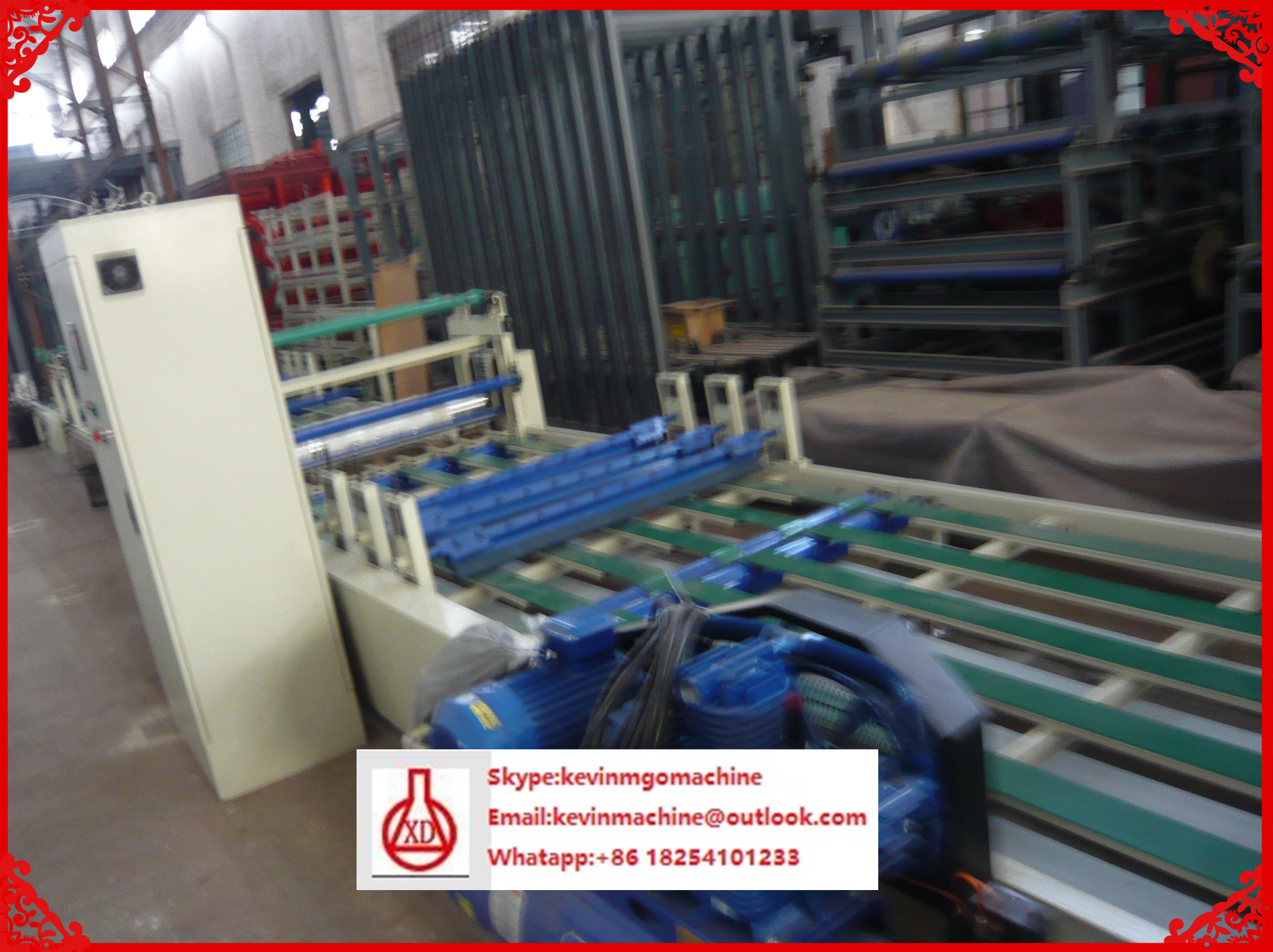 Fireproof Waterpoof MgO Board Sandwich Board Making Machine 1 years Warranty