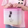 Buy cheap Debossed Logo PU Leather Travel Double Layers Cosmetic Makeup Bag Case from wholesalers