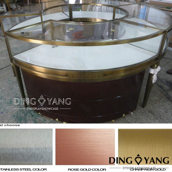 Locks Installed MDF Jewellery Shop Display Counters
