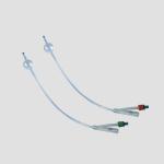 Urinary 2 Way Foley Catheter , 14Fr 10cc Medical Foley Catheter Tube