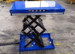Hydraulic Bike Mini Lift Table Electric Scissor Platform With Separated Pump