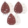 Buy cheap 140x140x90mm Red Triangle Sanding Discs 120 Grit For Grinding And Polishing from wholesalers